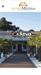 Mobile Screenshot of casino-gujanmestras.fr